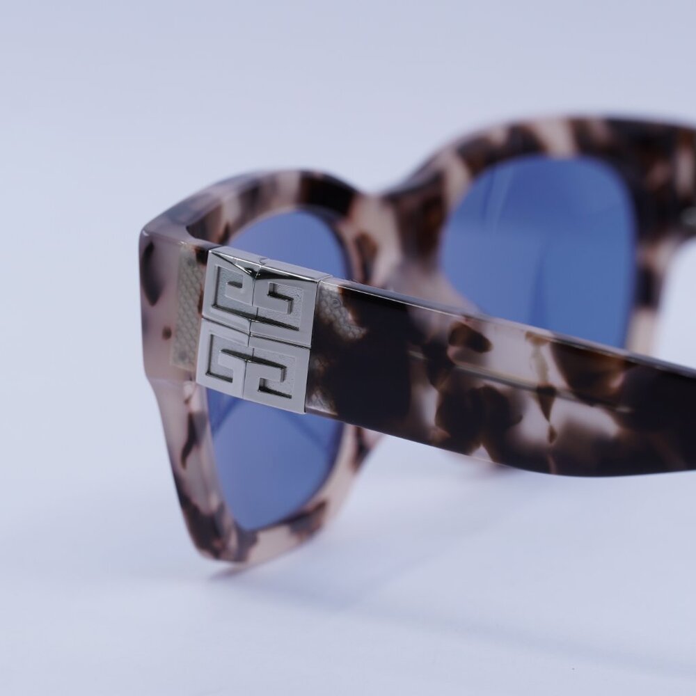🕶️ New Givenchy GV40072F 55V Sunglasses - Coloured Havana Frame, Blue Lenses - Picture 5 of 9